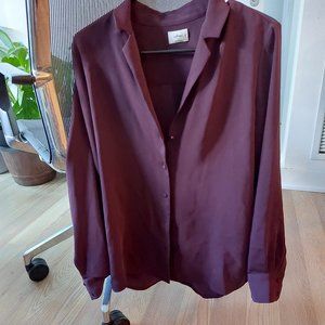Aritzia Wilfred Tulum Blouse - Size Small
